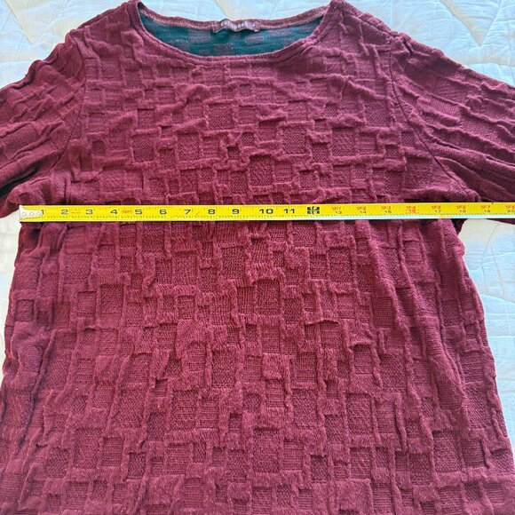 Cut Loose Sweater Set – Top & Skirt – Burgundy, Size Large NWOT - Picture 10 of 16
